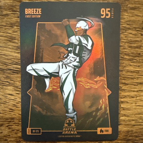 Bo Jackson Battle Arena Breeze Breece Hall FIRE 1st Edition BF-173