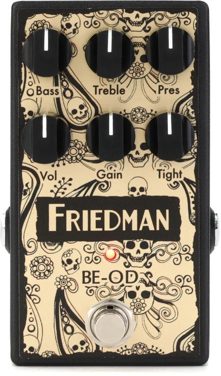 Friedman BE-OD LTD Overdrive Pedal - Artisan Edition Sweetwater Exclusive