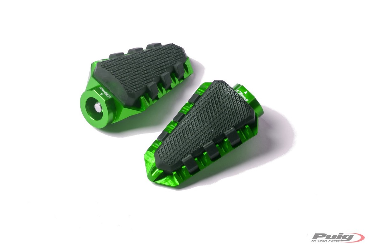 16169-compatible with SUZUKI VSTROM 250 Hi-Tech Trail Footpegs Set