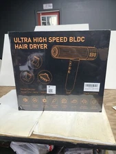 Nicebay Ionic Hair Dryer, Professional Salon Blow Dryer with Diffuser, 110000RPM