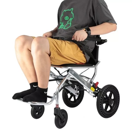 ByteTecpeak Rollstuhl Faltbar Leicht, Lightweight Rollstühle, Outdoor Wheelchair - Bild 17 von 21