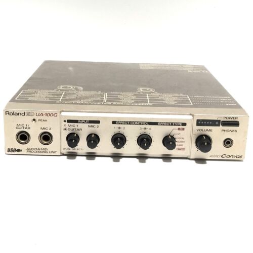 Roland ED Audio Canvas UA-100G USB Audio MIDI Processing Unit USED