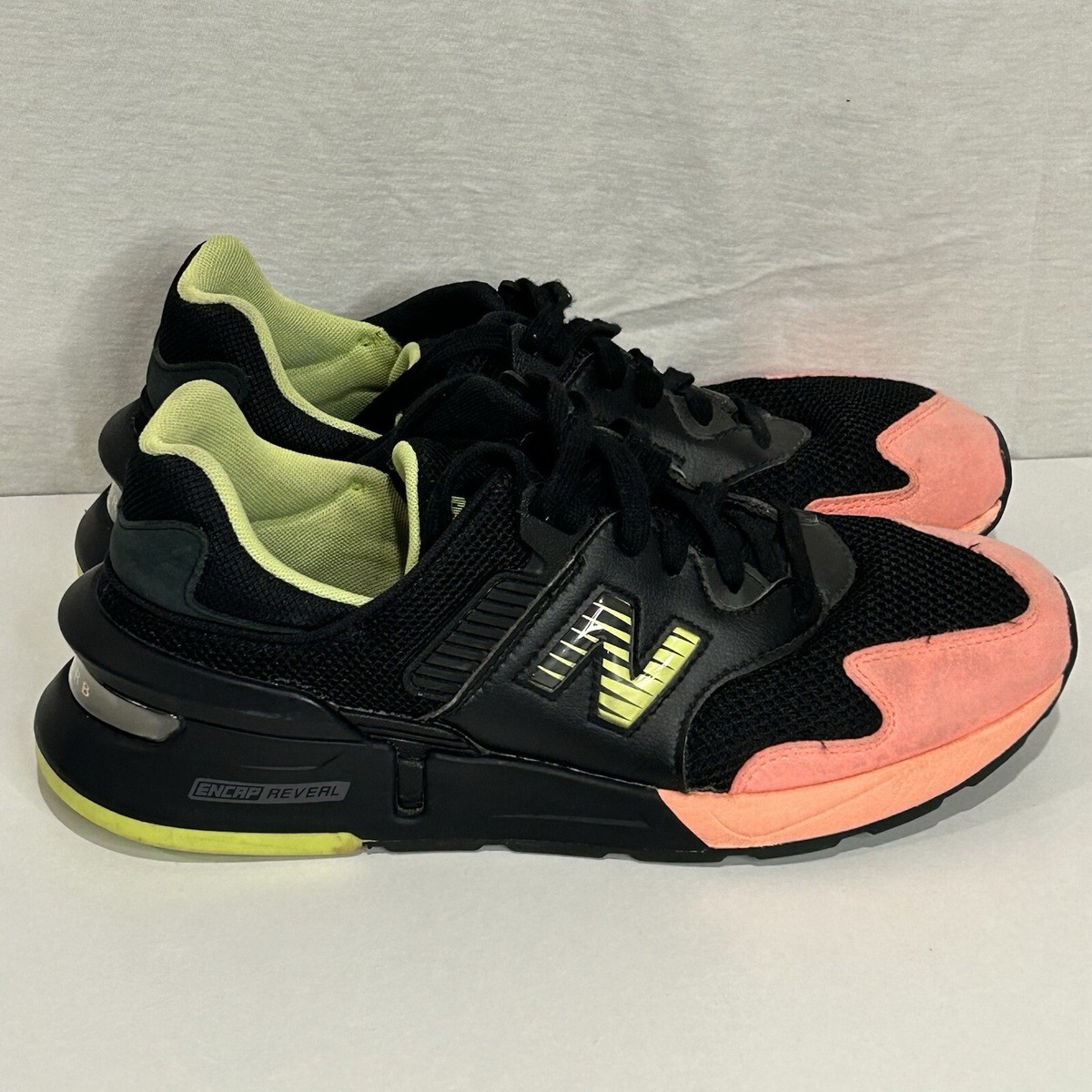 New Balance 997S Kawhi Leonard Sunrise Black Pink Neon  display picture 1