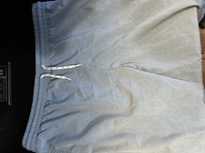 Boys Shorts Large 14-16 Blue Elastic Drawstring Style