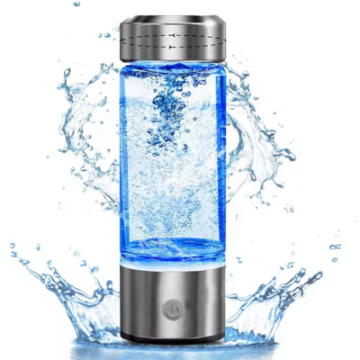 Wasserstoff Trinkflasche 420ml Tragbar Wasserstoffreich Generator Wasserionisator Maker