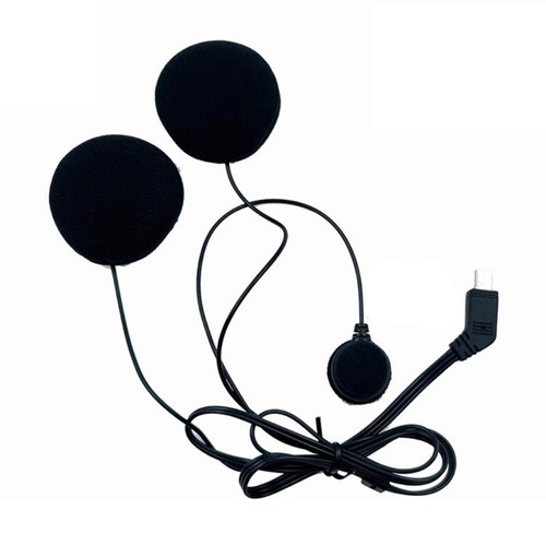 Universal 10Pin Headset Corded Microphone for Full Face/Modular Helmets - Photo 3/8