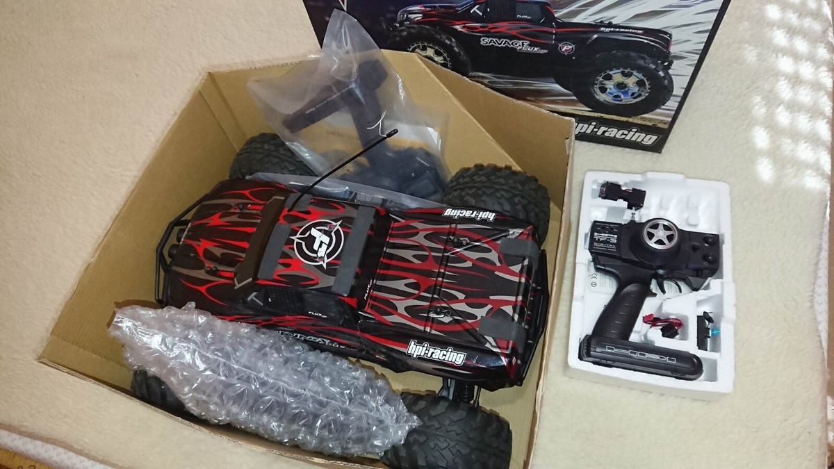 Slightly used, HPI Racing Savage Flux HP Hobby Radio Control