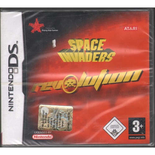 Space Invaders Revolution Jeu Vidéo Nintendo DS NDS Atari Scellé