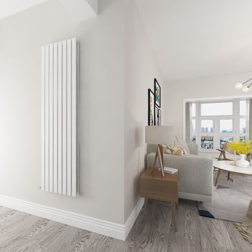 Designer Oval Column Flat Panel Radiator Horizontal Vertical Central Heating Rad - Picture 365 of 387