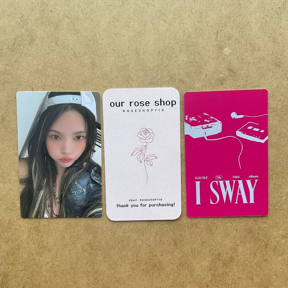 (G)I-DLE I SWAY POCA アルバム 5種セット 新品 未開封 1 5種セット] 韓国音楽 (G)I-DLE (ジー・アイドゥル) - 7thミニ