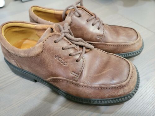 ECCO Dacono 6606140100 Black Leather Formal Dress Shoes Sz  display picture 2