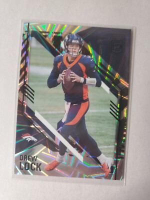 Drew Lock 2021 Elite Razzle Dazzle Variation SSP Case Hit #67 Broncos Rare