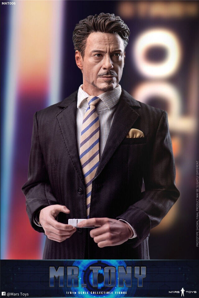 IN STOCK New Mars Toys MAT006 1/6 Mr. Tony Stark Court Set