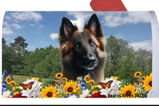 Belgian Laekenois Summer Flowers Mail Box Cover