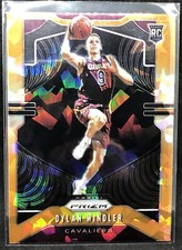 Dylan Windler Rookie RC 2019-20 Panini Prizm Orange cracked Ice CAVS