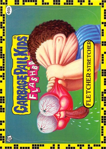 GARBAGE PAIL KIDS 2011 FLASHBACK SERIES 2 PICK-A-CARD YELLOW BASE STICKERS TOPPS - Picture 184 of 321
