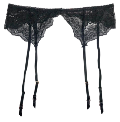 floral lace garter belt Strap U Triple Peg 28X Vibrating Silicone Dildo Set w/ Remote main image 1
