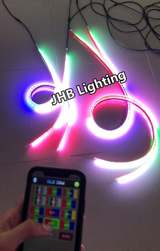 IP68 DOUBLE ROW LED Remote + Bluetooth APP CHASING Underbody Strips Lights KIT - Picture 8 of 15