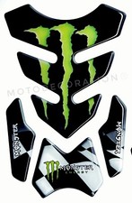 MONSTER TANK PAD PROTECTOR KAWASAKI HONDA YAMAHA  SUZUKI & Others 3D UNIVERSAL
