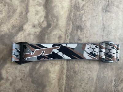 Masque De Paintball JT Proflex, Sangle Tissée Grise, écran Spectra, Neuf, Modèle Moto