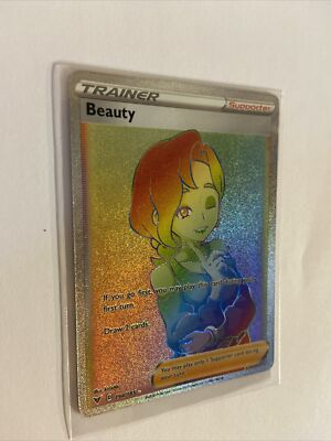 Beauty 194/185 Pokmon TCG Vivid Voltage Secret Rare Full Art Trainer Near  Mint | eBay