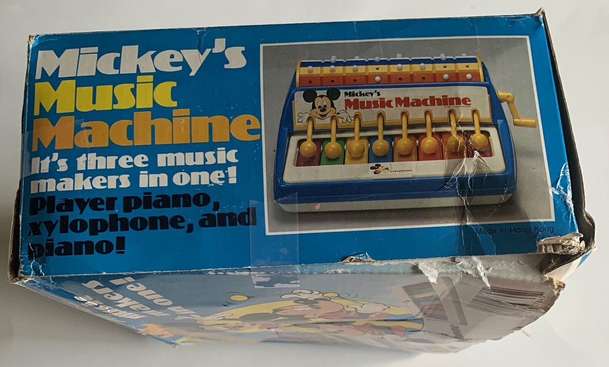 Mickey Mouse Music Machine Walt Disney 3 In One Music Toy | eBay
