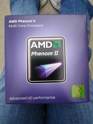 AMD Phenom II X4 910e Desktop CPU HDT45TWFK6DGR Socket AM3  FULL SET!