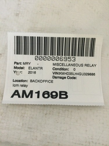 2016 Hyundai Elantra ICM Fuse Relay Box OEM 91940-A5230 - Picture 8 of 8
