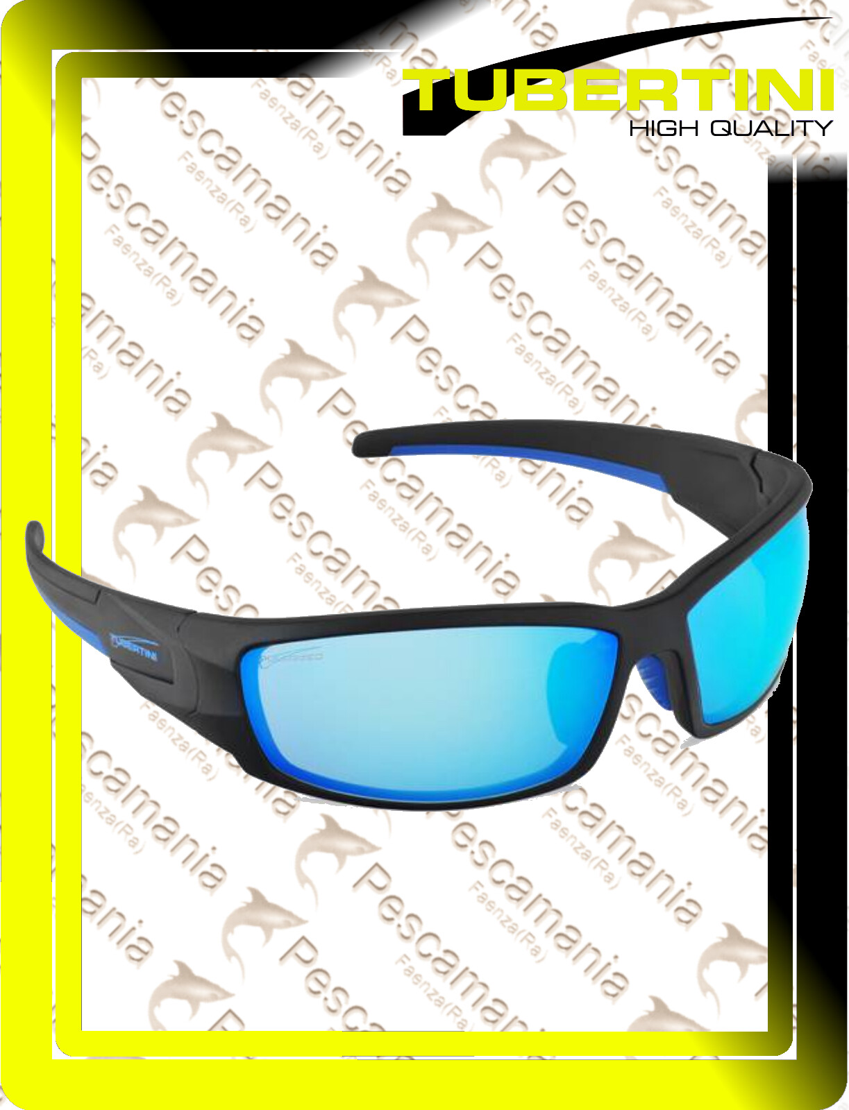 Lunettes Polarisées Tubertini T-Glass Fin – Bleu, Antireflet, Neuves Avec étiquettes