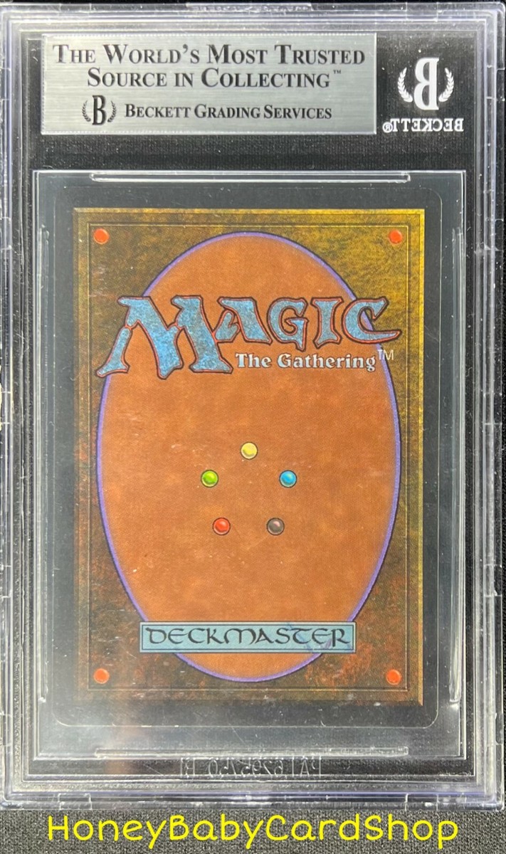 MTG Unlimited Edition 1993 Scrubland BGS 9.0Q+ (Quad+) MINT Old