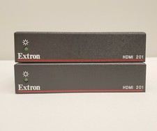 Extron HDMI 201 Tx 201 Rx Twisted Pair Network Video Extenders Units Only 