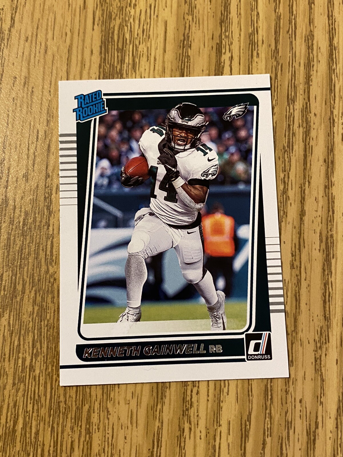 2021 Donruss Kenneth Gainwell Rated Rookie Philadelphia Eagles RC #267