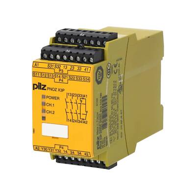 PILZ PNOZ X3P Not-Aus-Schaltgerät 24V DC/24V AC 777310