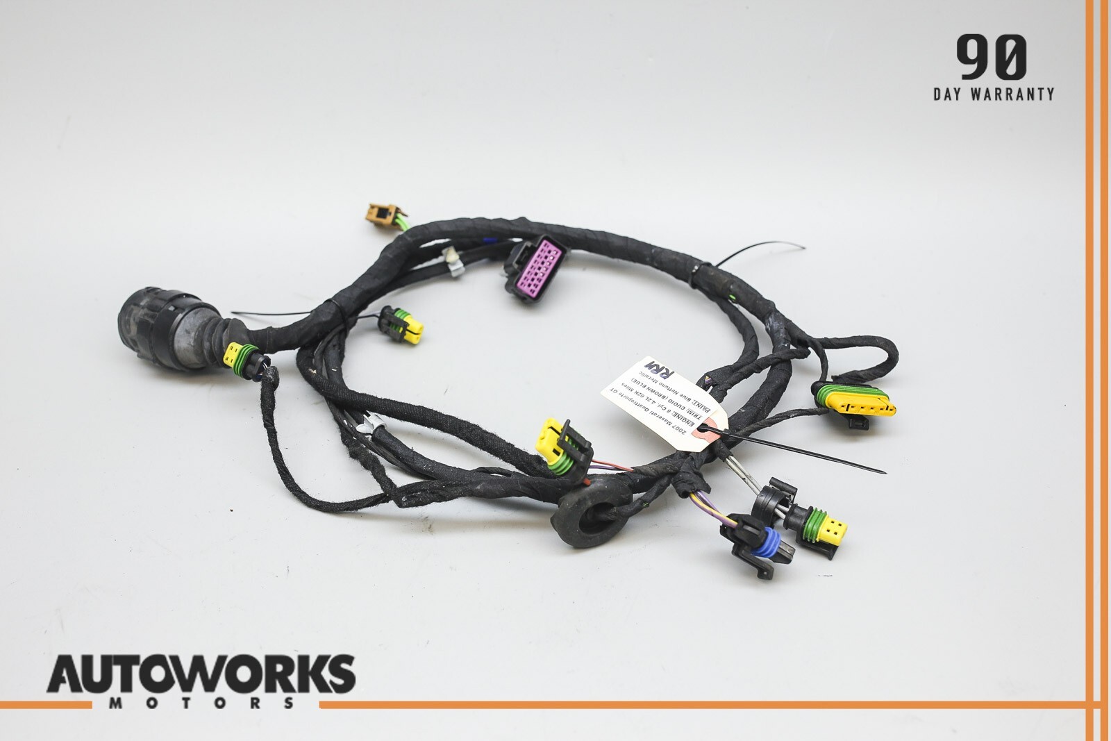 03-13 Maserati Quattroporte M139 Rear Left or Right Door Wire Harness 200536 OEM
