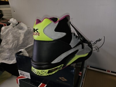 British Knights Dymacel High Tops Size 9.5 Shoes NWT Grey/lime Green/cobal #207 s-l400.jpg main image 2