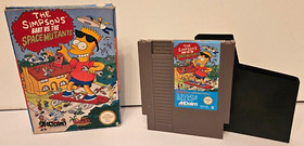 THE SIMPSONS BART VS THE SPACE MUTANTS NINTENDO NES 