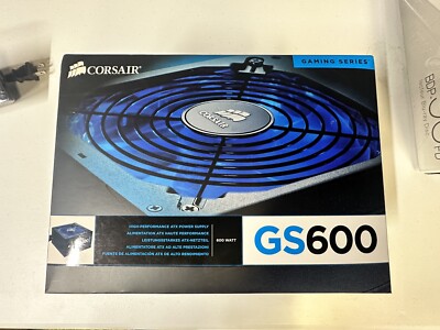 Corsair Gaming Series  GS600   80 PLUS  Certified Power Supply