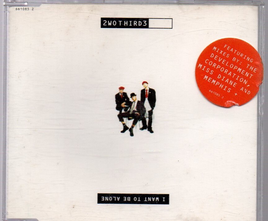 2wo Third3 I Want to Be Alone CD for sale online | eBay
