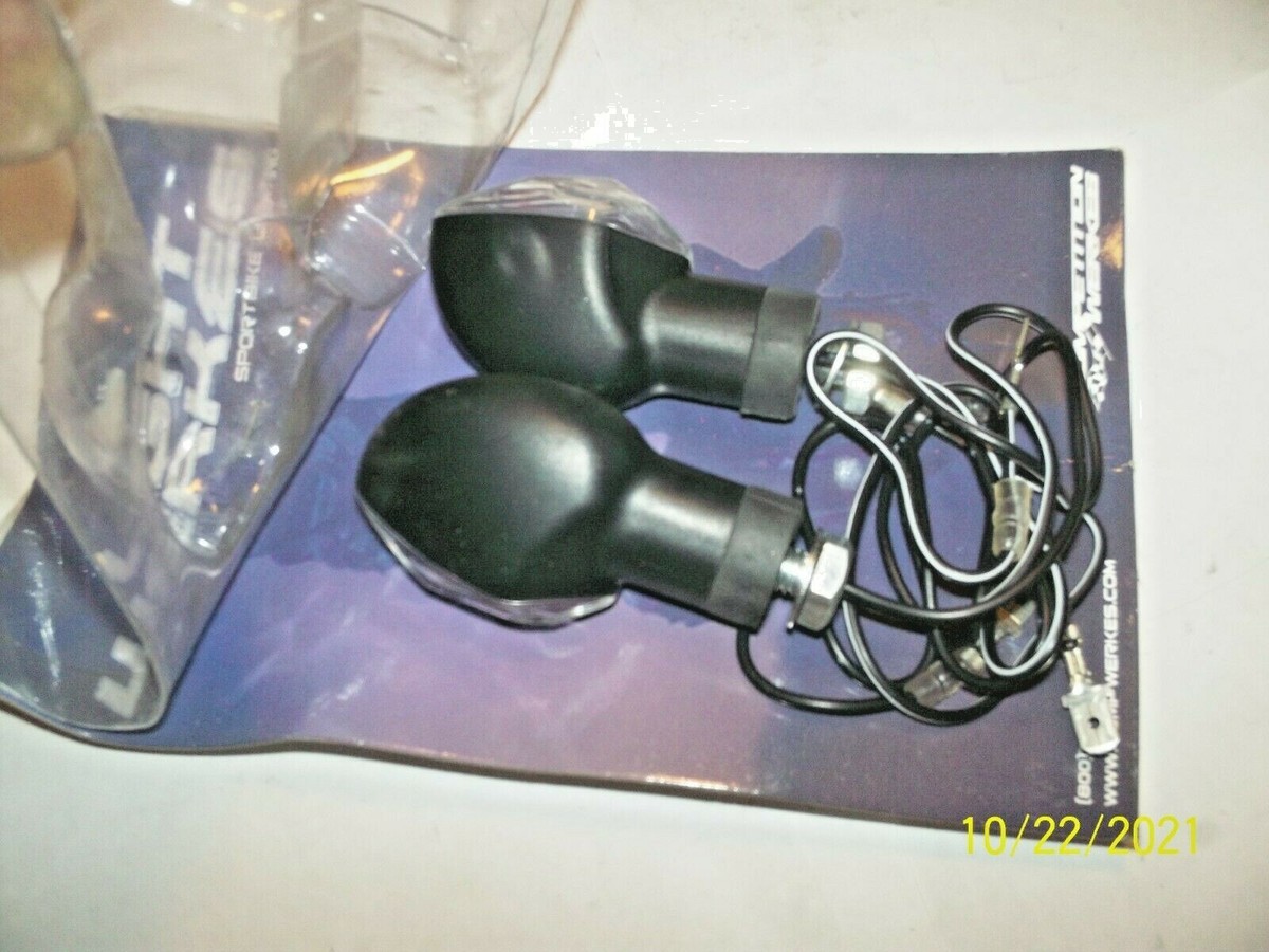 LIGHT WERKES SPORTBIKE LIGHTING TURN SIGNALS S-1123-C SHORT