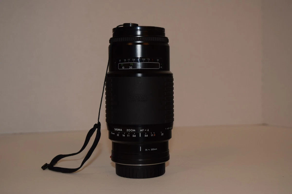 Sigma 75-300mm Focal Camera Lenses for sale | eBay