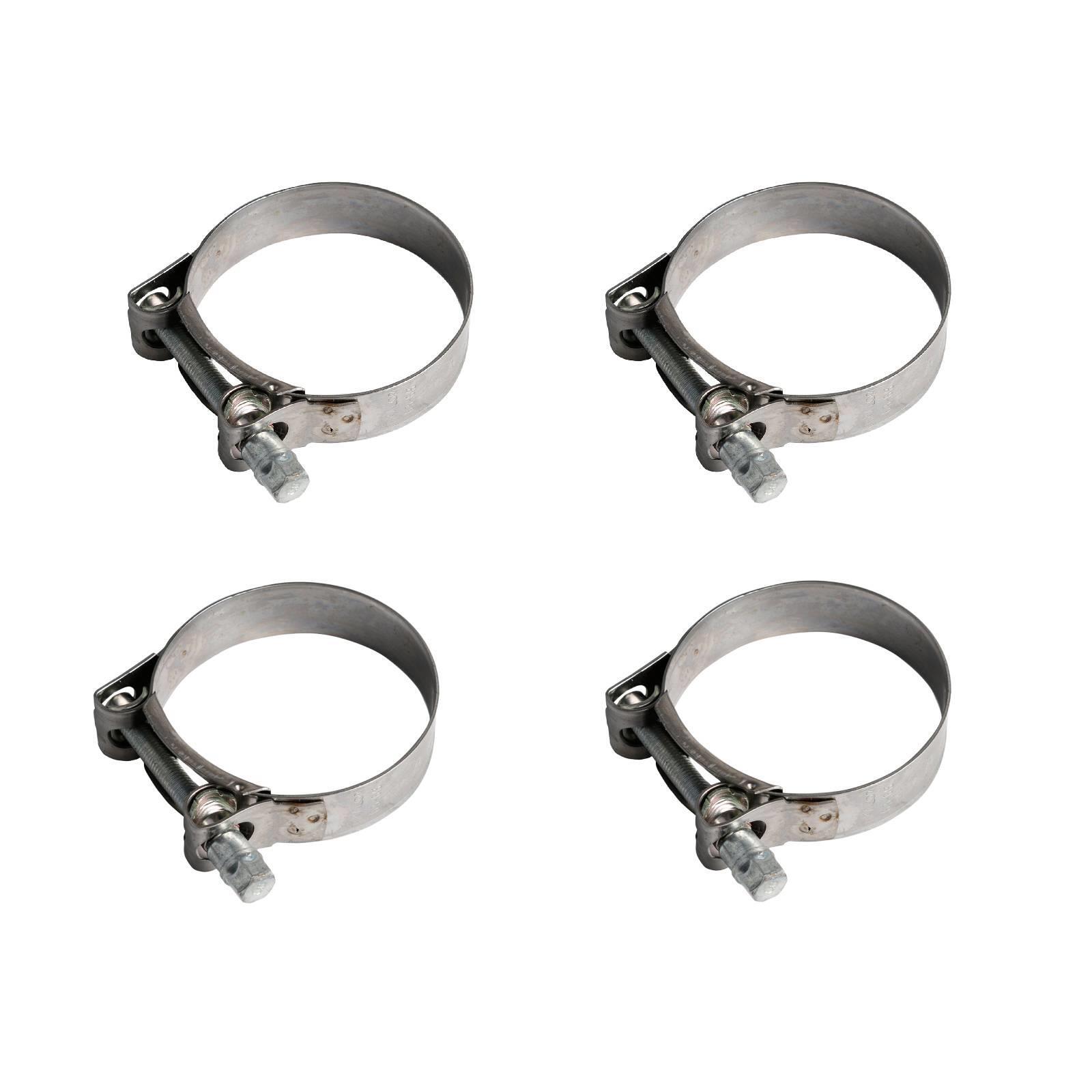 HD Stainless Steel Exhaust Banjo Hose Clamp Clip 63 for 68mm x4