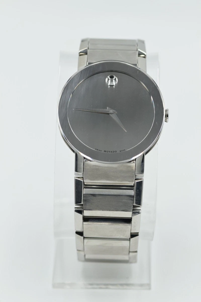 Movado mirror watch new arrivals