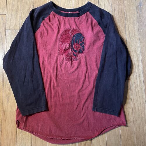 JNCO Shirt Men Large Skull Vintage Y2K