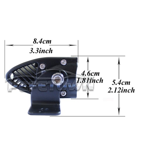 42Inch LED Work Light Bar Offroad Spot Flood Combo Driving SUV 4WD UTE ATV Truck - Picture 9 of 13