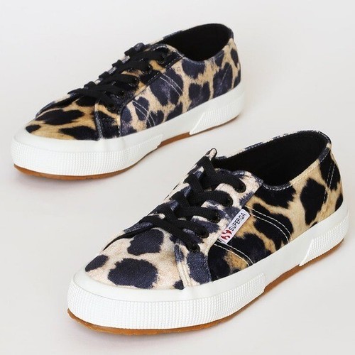 superga leopard trainers