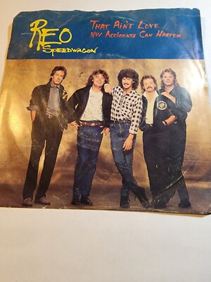 REO SPEEDWAGON That Ain't Love - 1987 GOOD F194 | eBay