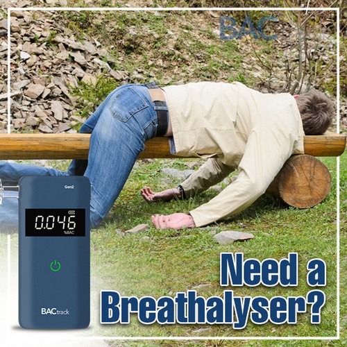 Breathalyzer Alcohol Tester. Professional Fuel Cell. BACtrack Scout Gen2 EXPRESS - Picture 4 of 12