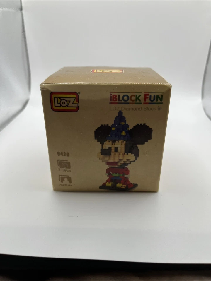 LOZ Diamond Blocks Mickey Mouse MAGICIAN ?PCS Set by LOZBlock SEE RARE FIND - Image 2 of 4
