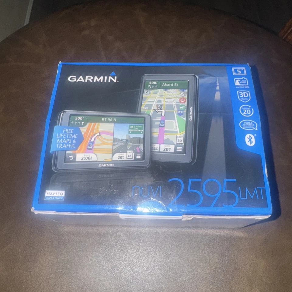 Garmin Nuvi 2595LMT 3in Touchscreen GPS Navigation w/ Car Charger Bundle - Image 2 of 4