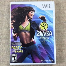Zumba Fitness 2 (Nintendo Wii,  Complete)